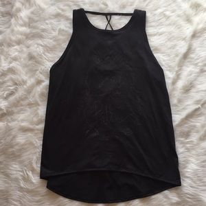 NWT Calia "Stay the Path" Loop Back Graphic Tank